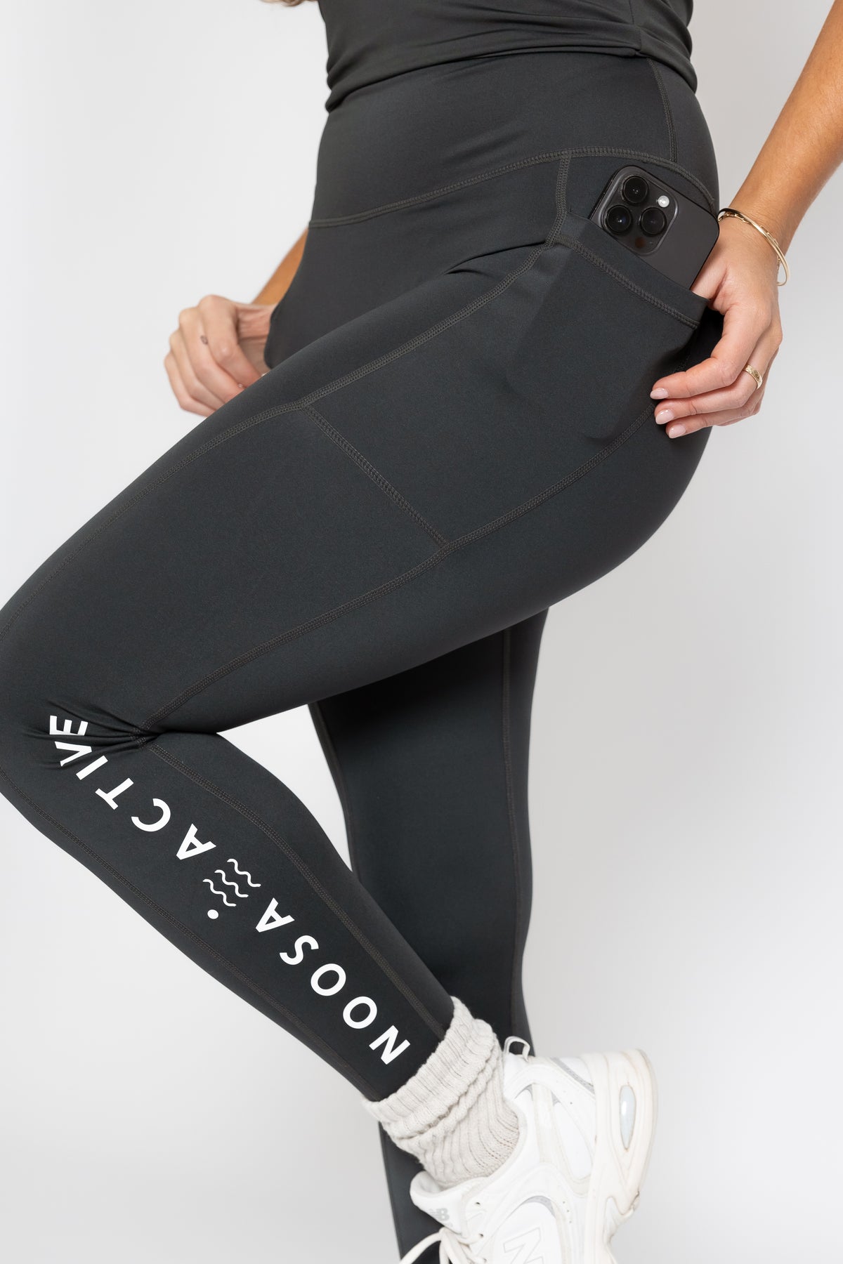 Premium Full Length Leggings - Forest Green - Noosa Active