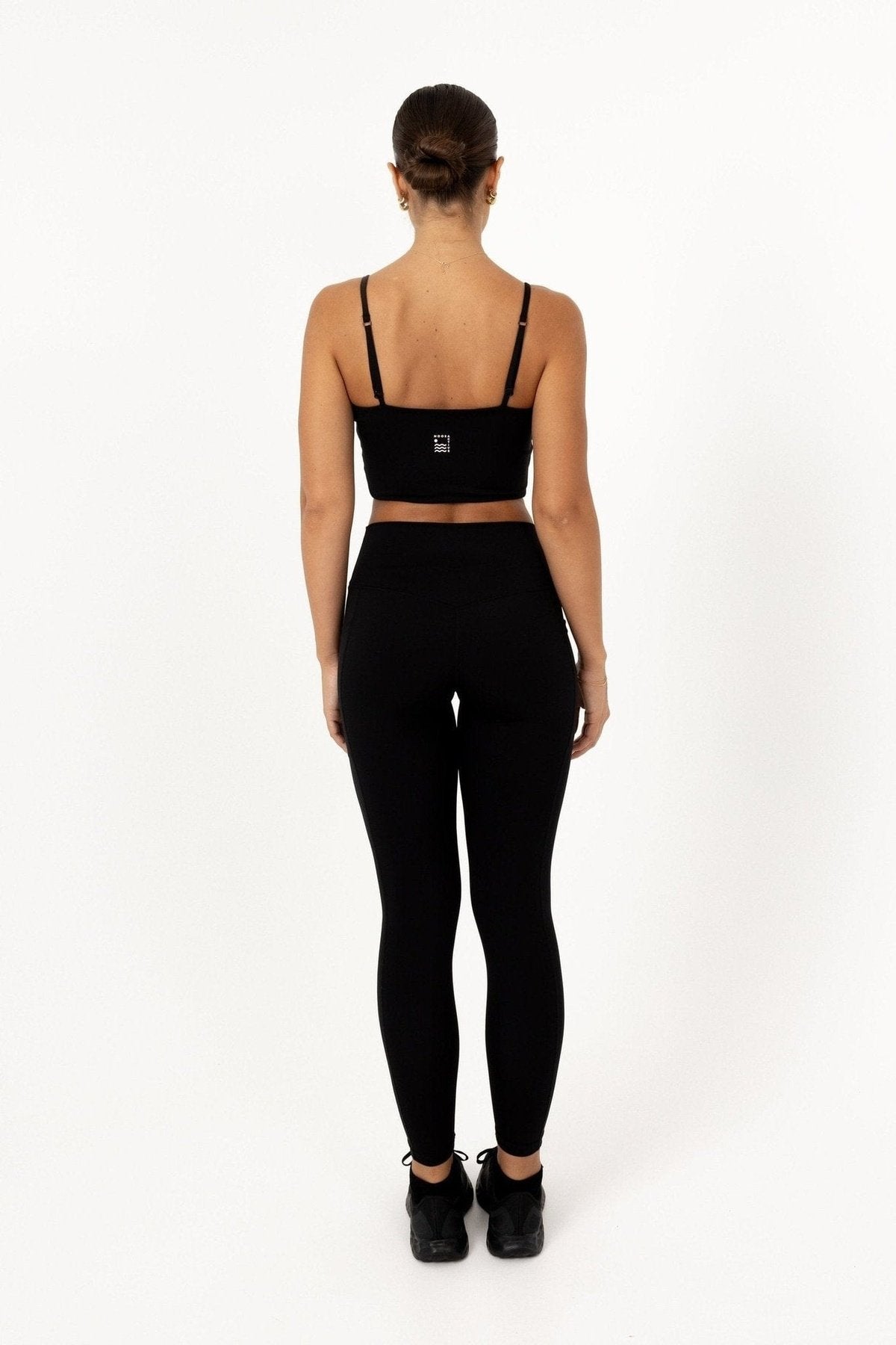 Noosa Active Bottoms Premium Full Length Leggings - Black